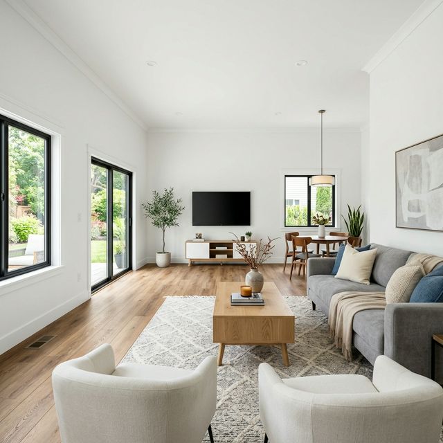 Staged Living Room
